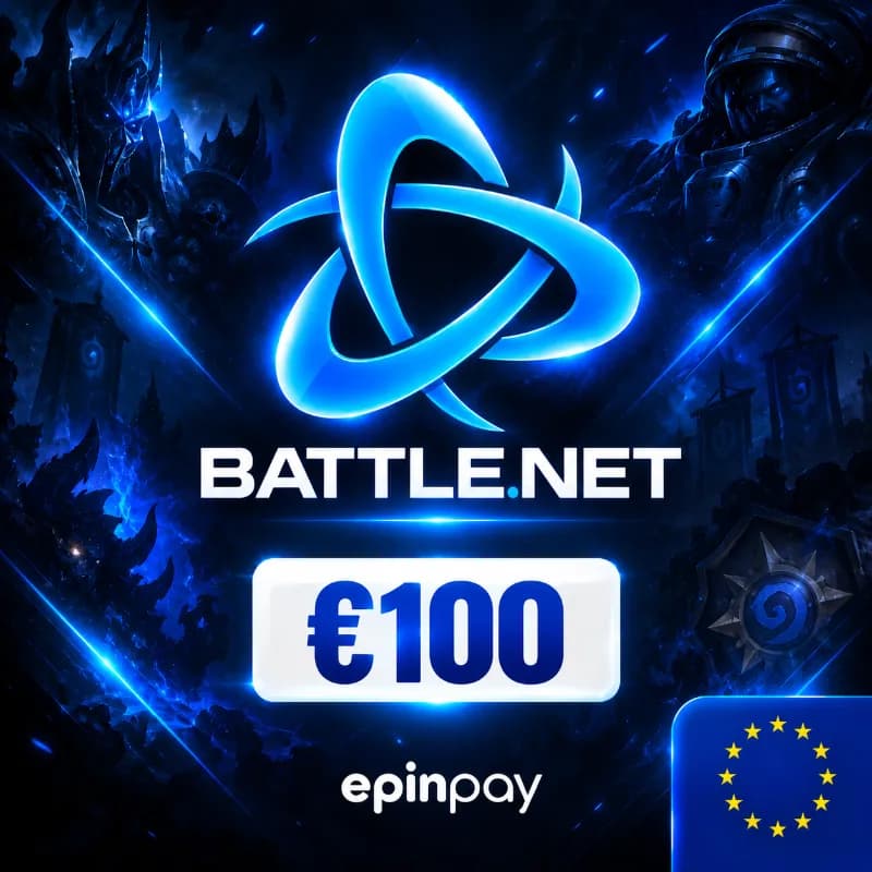 Buy Battle.net Gift Card 100 EUR (Europe) | Epinpay