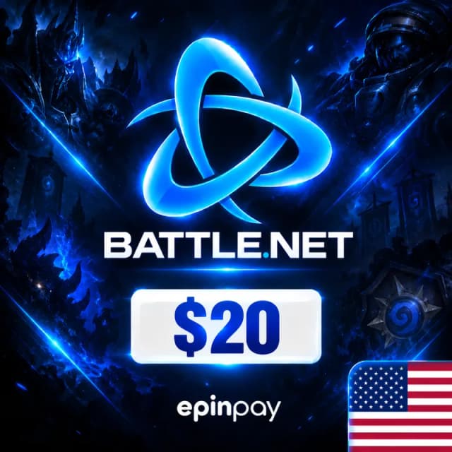 Buy Battle.net Gift Card 20 USD (United States) | Epinpay