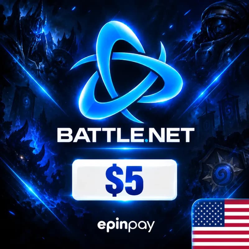 Buy Battle.net Gift Card 5 USD (United States) | Epinpay
