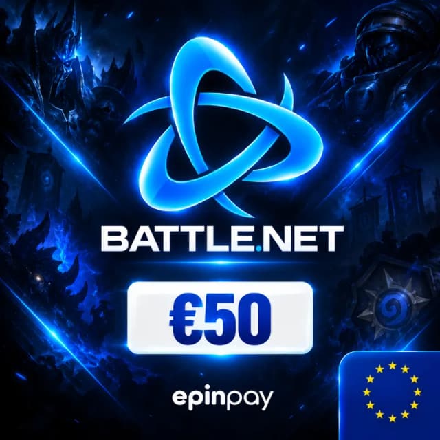 Buy Battle.net Gift Card 50 EUR (Europe) | Epinpay
