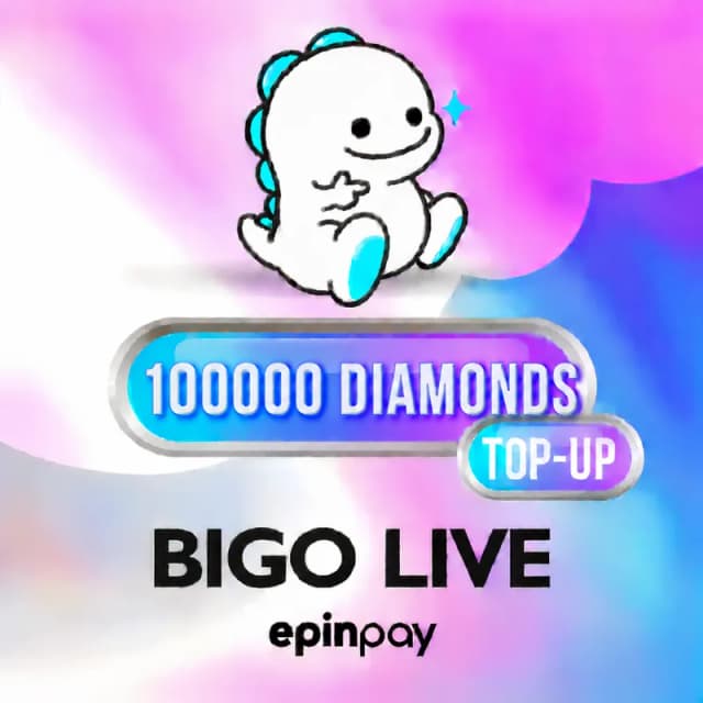 Bigo Live 100000 Elmas Satın Al - Anında Yükleme | Epinpay