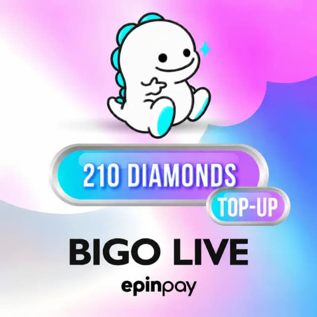 Bigo Live 210 Elmas Satın Al - Anında Yükleme | Epinpay