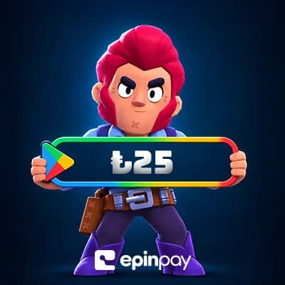 Brawl Stars 25 TL Google Play Satın Al | Epinpay