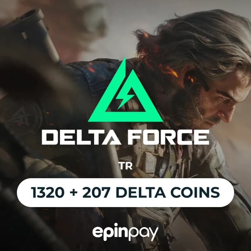 Delta Force Mobile 1320 + 207 Delta Coins (TR) | Epinpay