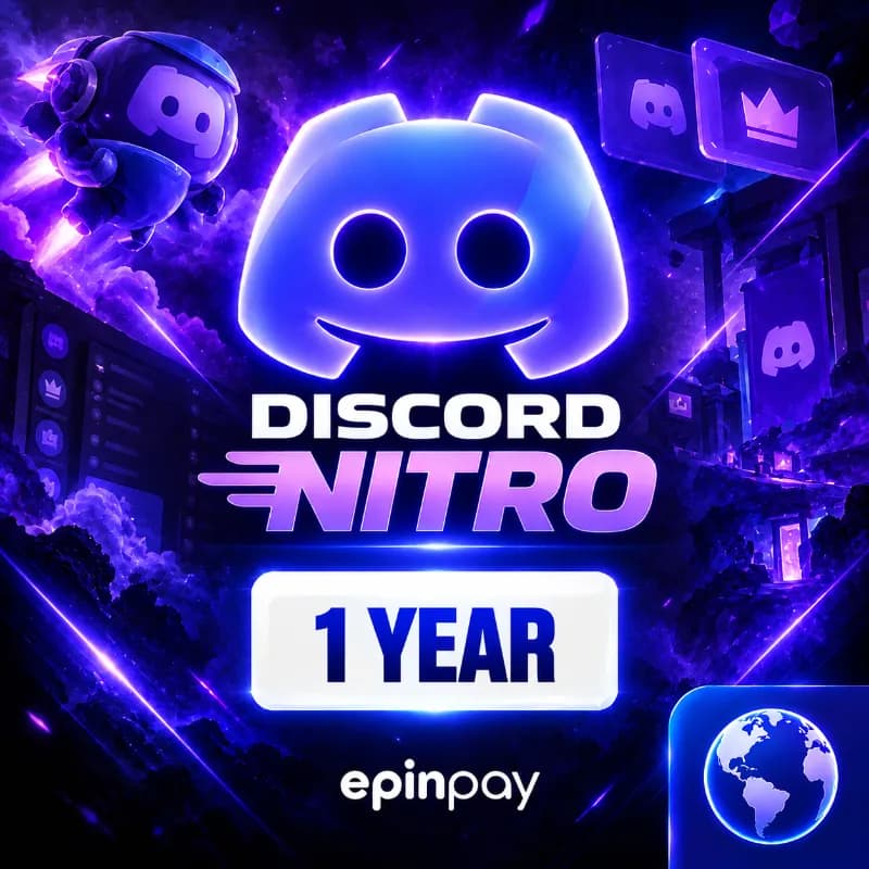 Buy Discord Nitro 1 Year | Epinpay