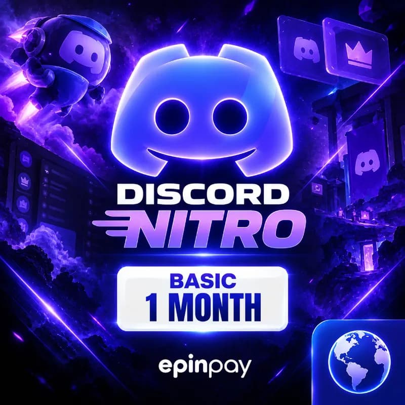 Buy Discord Nitro Basic 1 Month | Epinpay