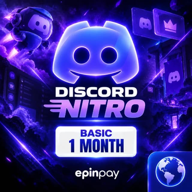 Buy Discord Nitro Basic 1 Month | Epinpay