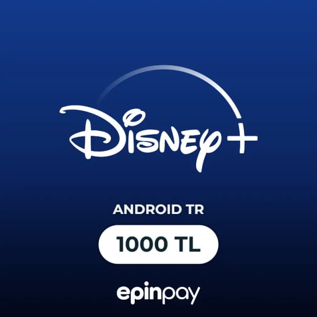 Disney Plus 1000 TL Gift Card (Android TR) | Epinpay