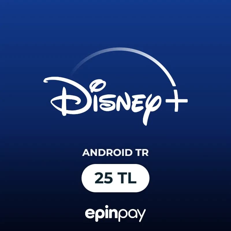 Disney Plus 25 TL Gift Card (Android TR) | Epinpay