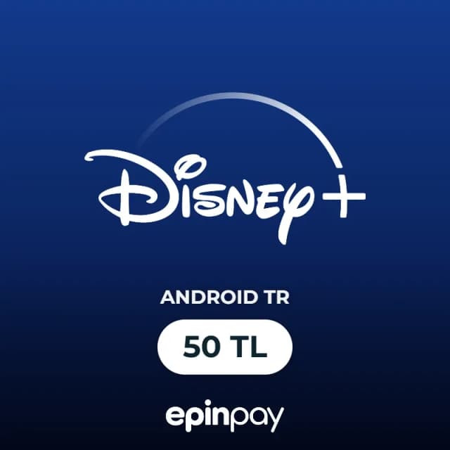 Disney Plus 50 TL Gift Card (Android TR) | Epinpay
