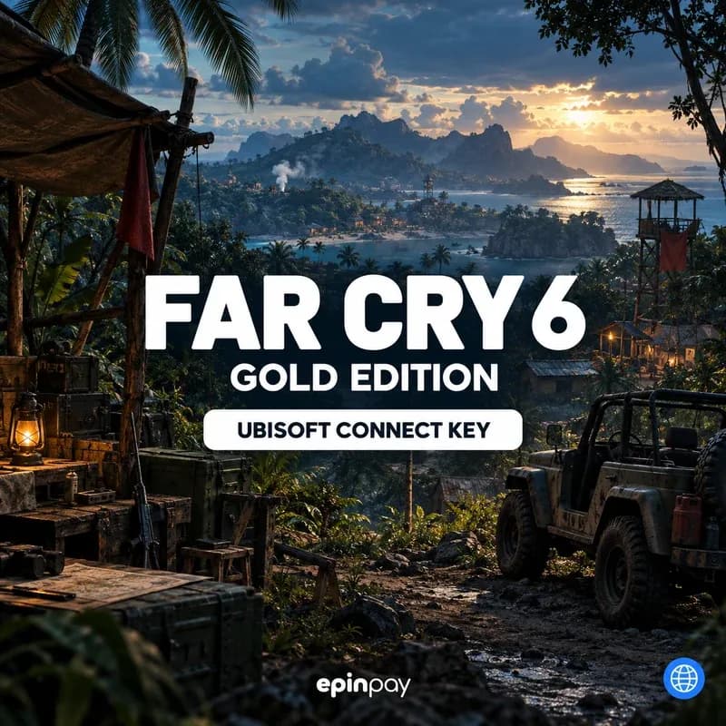Far Cry 6 Gold Edition Ubisoft Connect Key | Epinpay