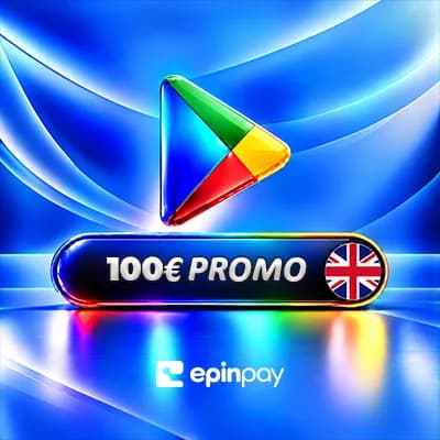 Google Play Gift Card 100 £ (UK) - PROMO - Epinpay