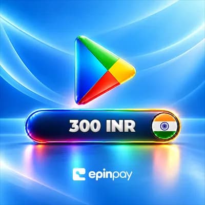 Google Play Gift Card 300 INR (India) - Epinpay