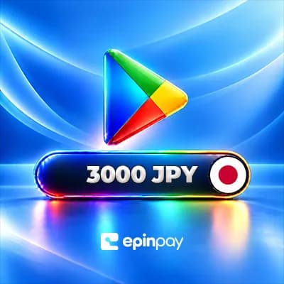 Google Play Gift Card 3000 JPY (Japan) - Epinpay