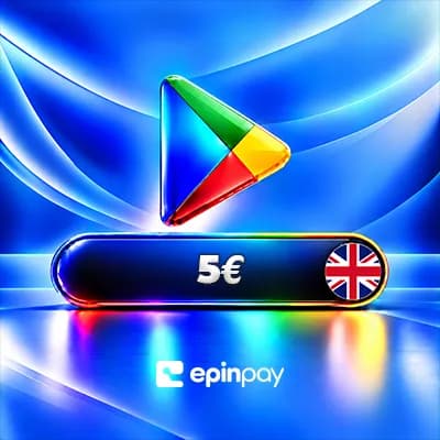 Google Play Gift Card 5 £ (UK) - Epinpay