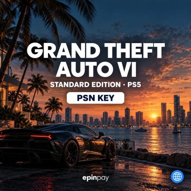 Grand Theft Auto VI Standard Edition (PS5) PSN Key | Epinpay