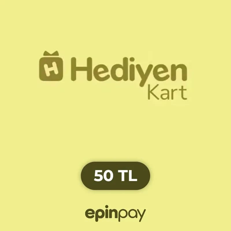 Hediyen Kart 50 TL | Epinpay
