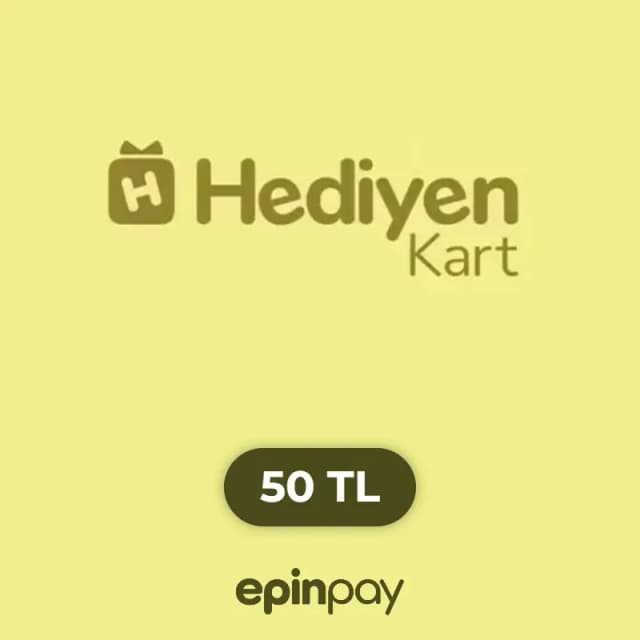 Hediyen Kart 50 TL | Epinpay