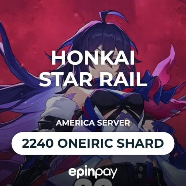 Honkai: Star Rail 2240 Oneiric Shard (America Server) | Epinpay