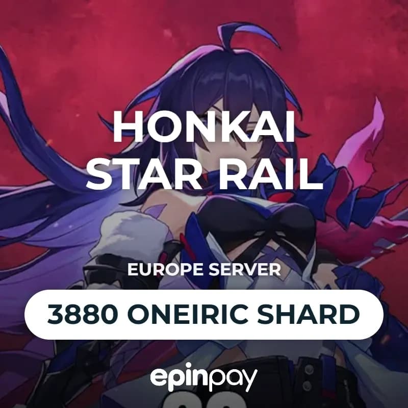 Honkai: Star Rail 3880 Oneiric Shard (Europe Server) | Epinpay