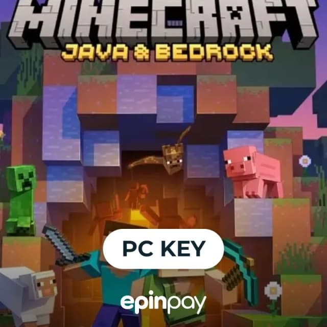 Minecraft: Java & Bedrock Edition (PC) Key | Epinpay