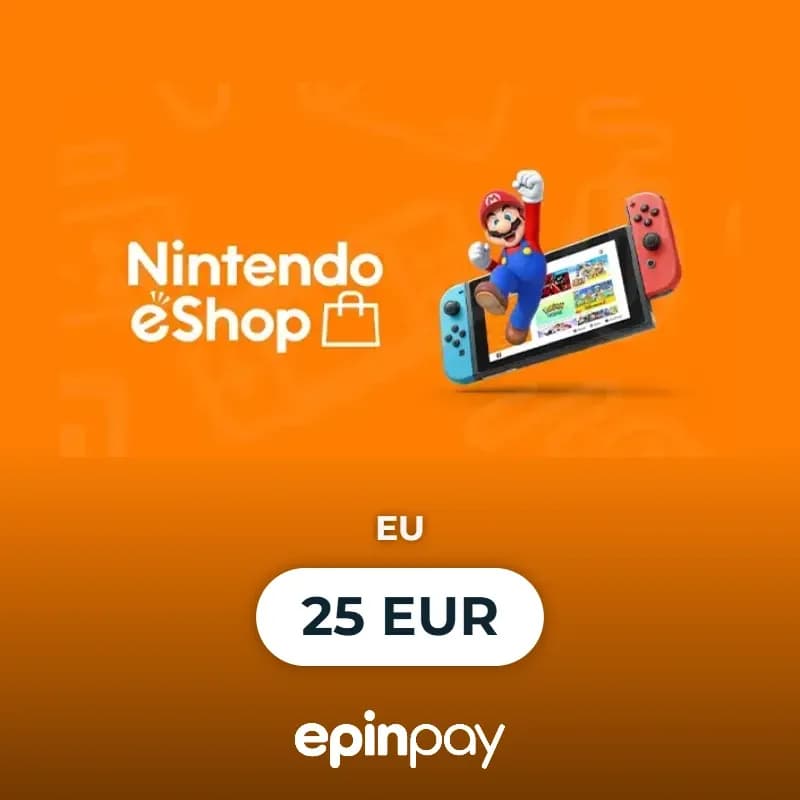 Nintendo eShop Gift Card 25 EUR (EU) | Epinpay