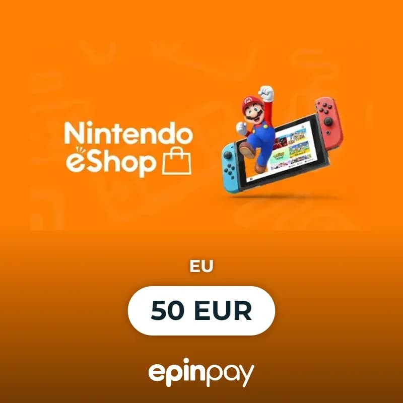 Nintendo eShop Gift Card 50 EUR (EU) | Epinpay