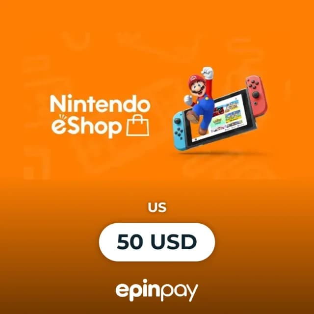 Nintendo eShop Gift Card 50 USD (US) | Epinpay