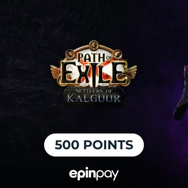 Path of Exile 500 Points | Epinpay