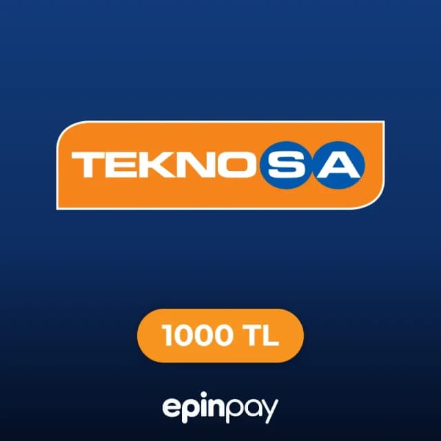 Teknosa 1000 TL Gift Card | Epinpay