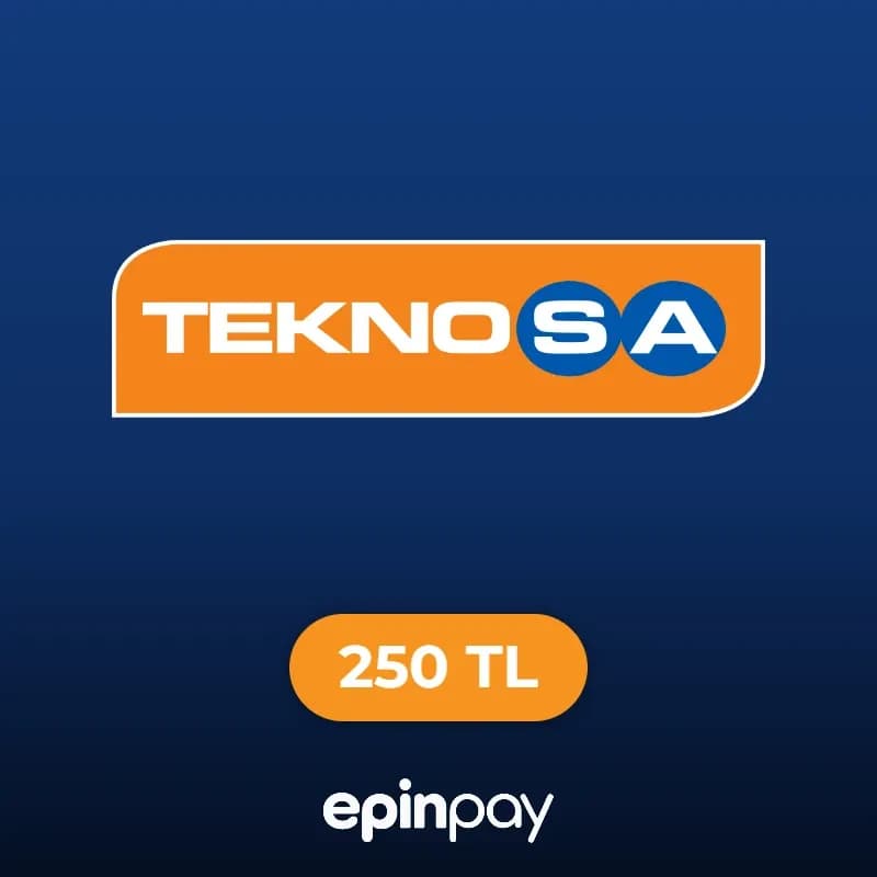 Teknosa 250 TL Gift Card | Epinpay