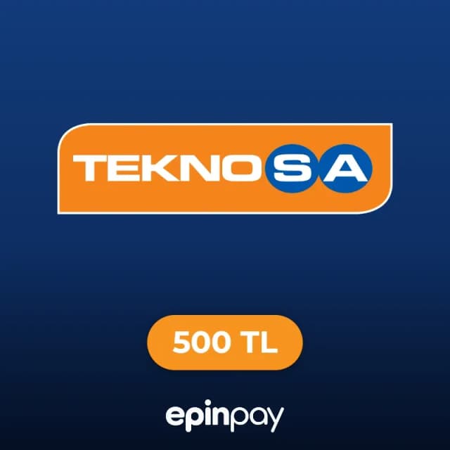 Teknosa 500 TL Gift Card | Epinpay