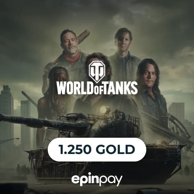 World of Tanks 1.250 Gold | Epinpay